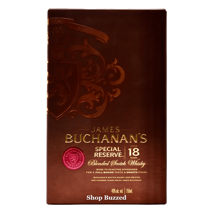 Buchanan's 18 Year Special Reserve Blended Scotch Whisky 750ml - Shop Buzzed