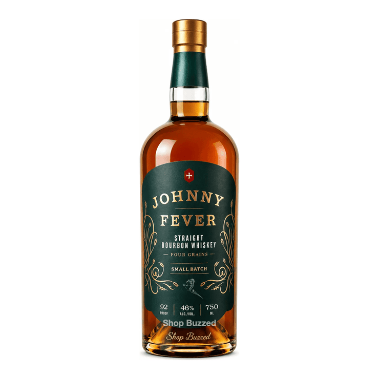 Burnt Church Distillery Johnny Fever Straight Bourbon Whiskey Four Grain Small Batch 750 ml - Shop Buzzed