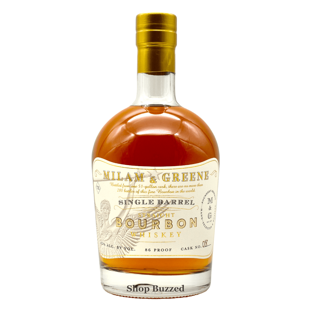 Milam And Greene Single Barrel Straight Bourbon Whiskey 750ml - Shop Buzzed