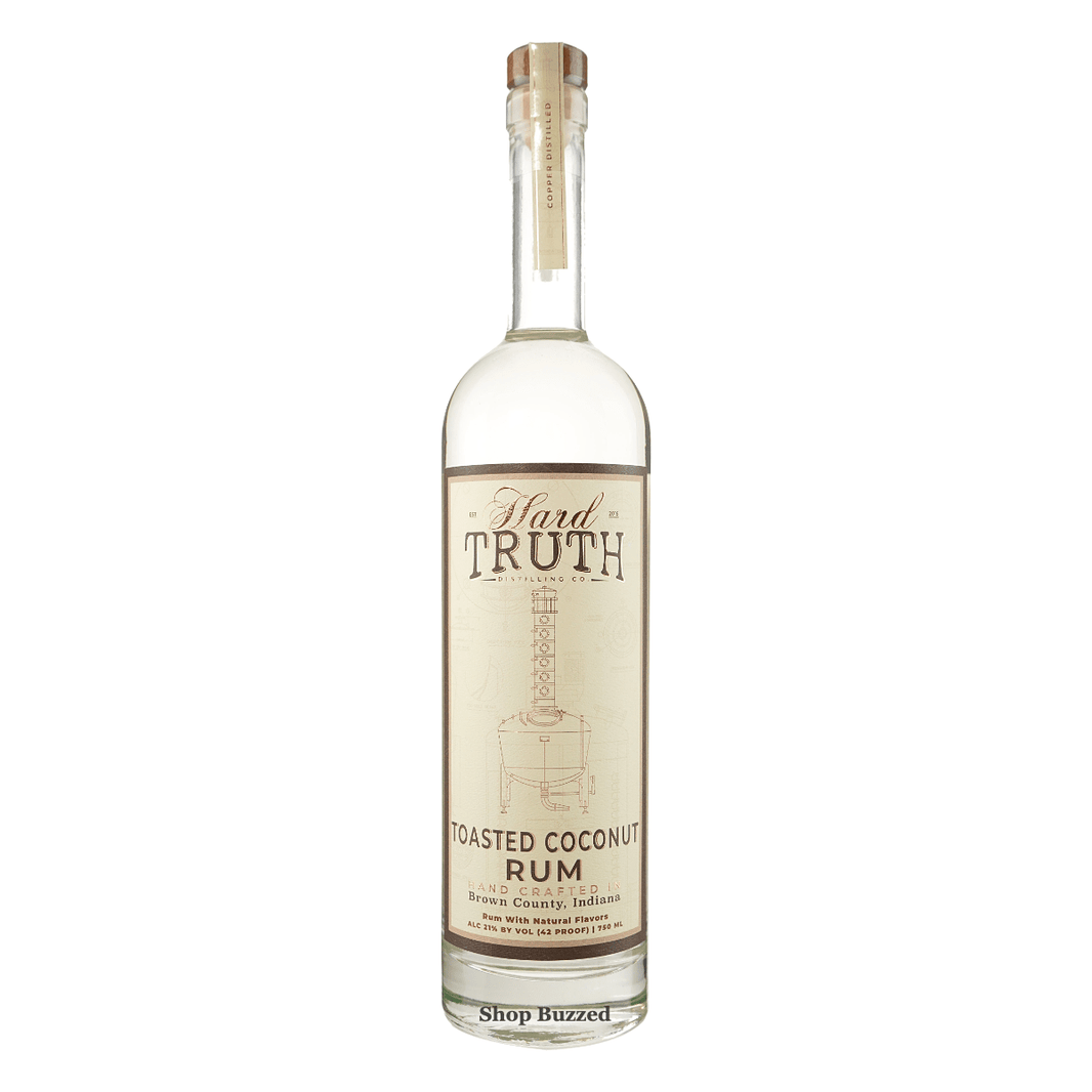 Hard Truth Toasted Coconut Rum 750ml - Shop Buzzed