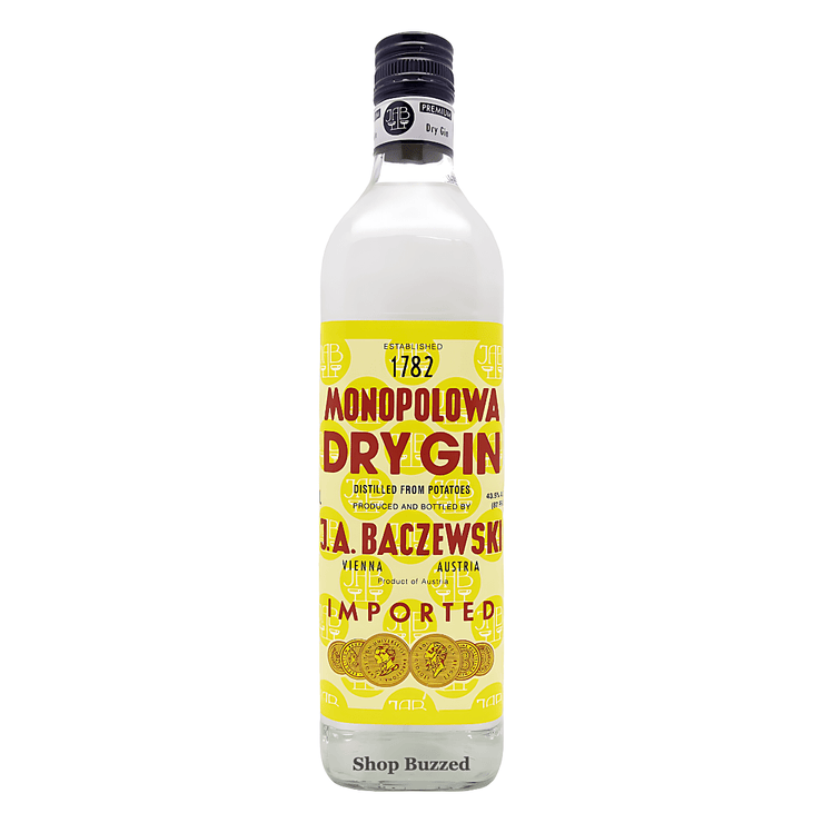 Monopolowa Dry Gin 750ml - Shop Buzzed