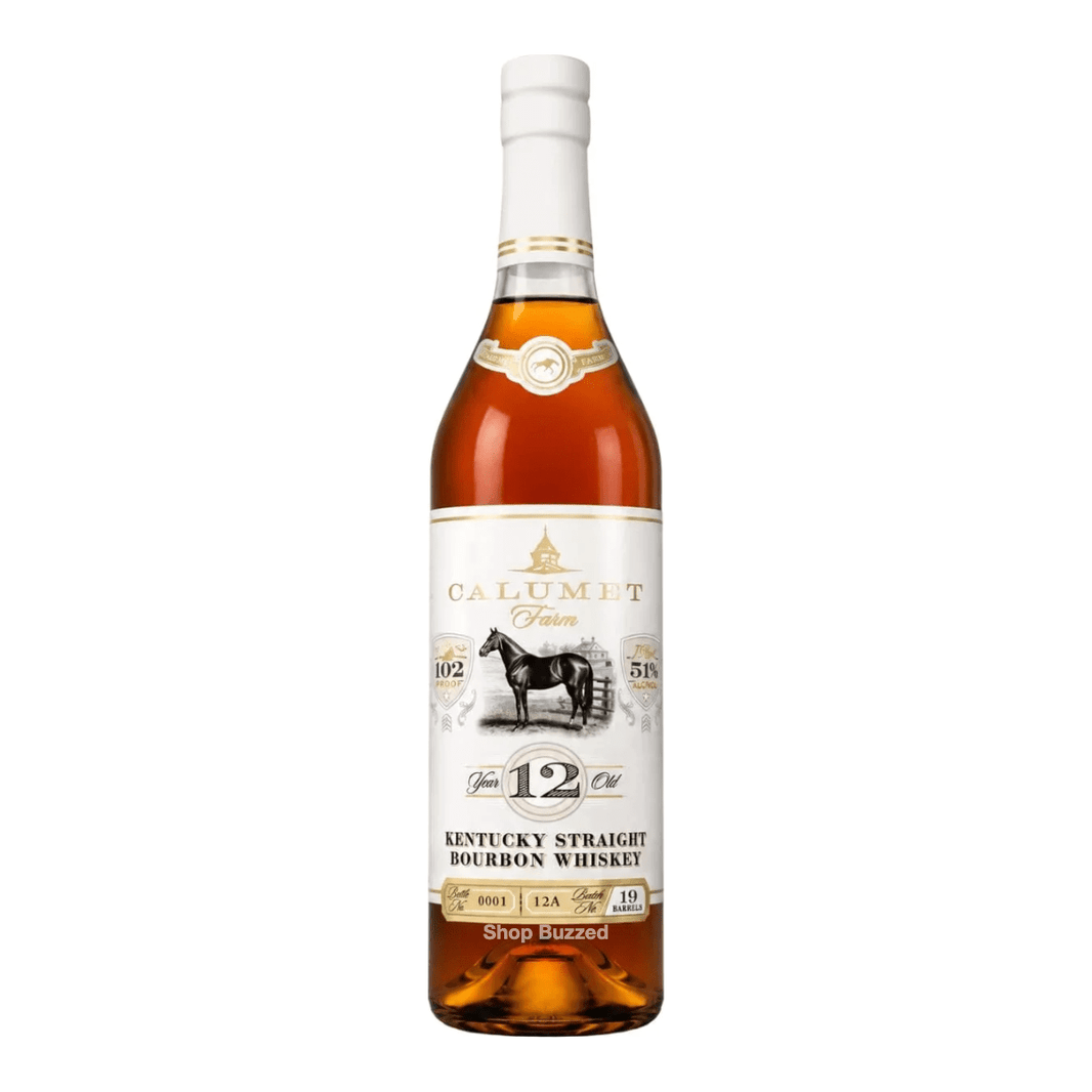 Calumet Farm 12 Year Kentucky Straight Bourbon Whiskey 750mL - Shop Buzzed
