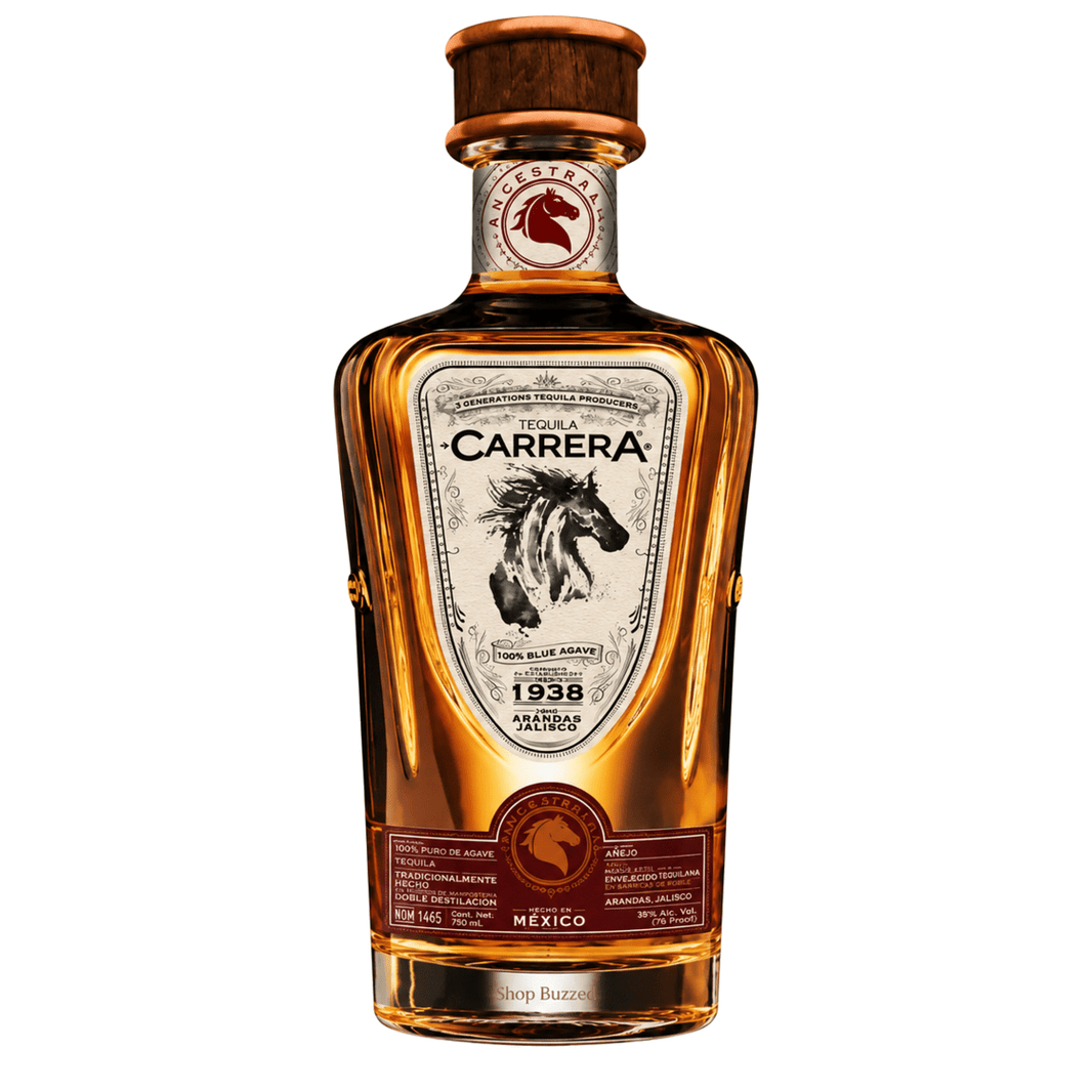 Carrera Añejo Double Distilled Tequila 750 ml - Shop Buzzed