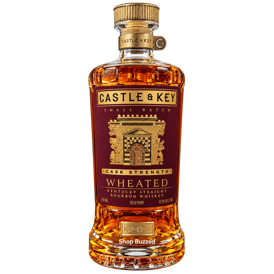 Castle & Key Wheated Cask Strength Bourbon 7 year 750ml - Shop Buzzed