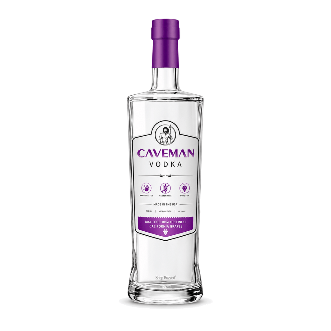 Caveman Vodka 750ml - Shop Buzzed