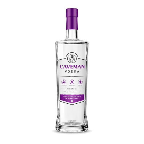 Caveman Vodka 750ml - Shop Buzzed