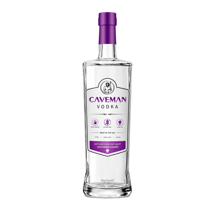 Caveman Vodka 750ml - Shop Buzzed