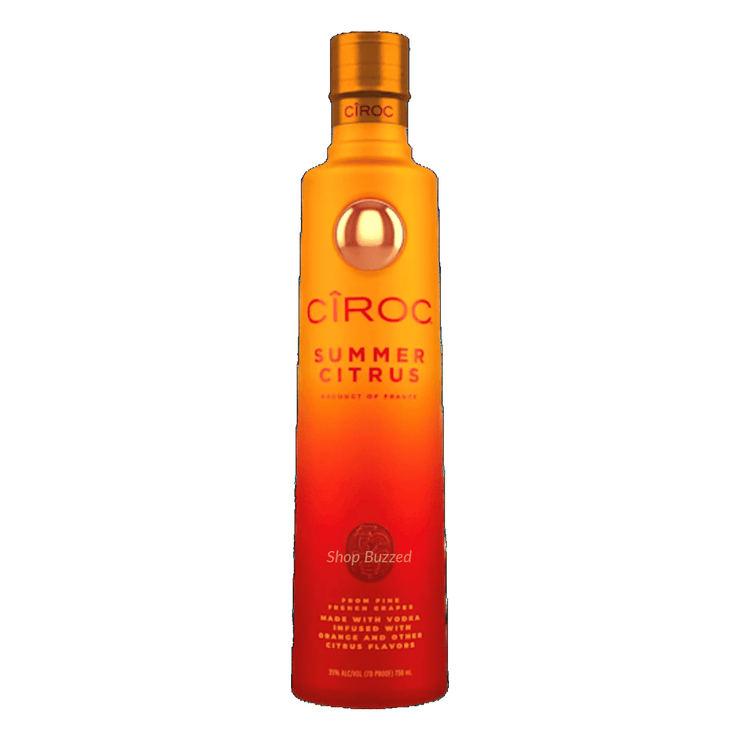 Cîroc Summer Citrus Flavored Vodka 750ml - Shop Buzzed