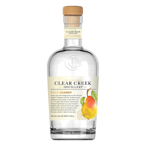 Clear Creek Pear Brandy 700ml - Shop Buzzed