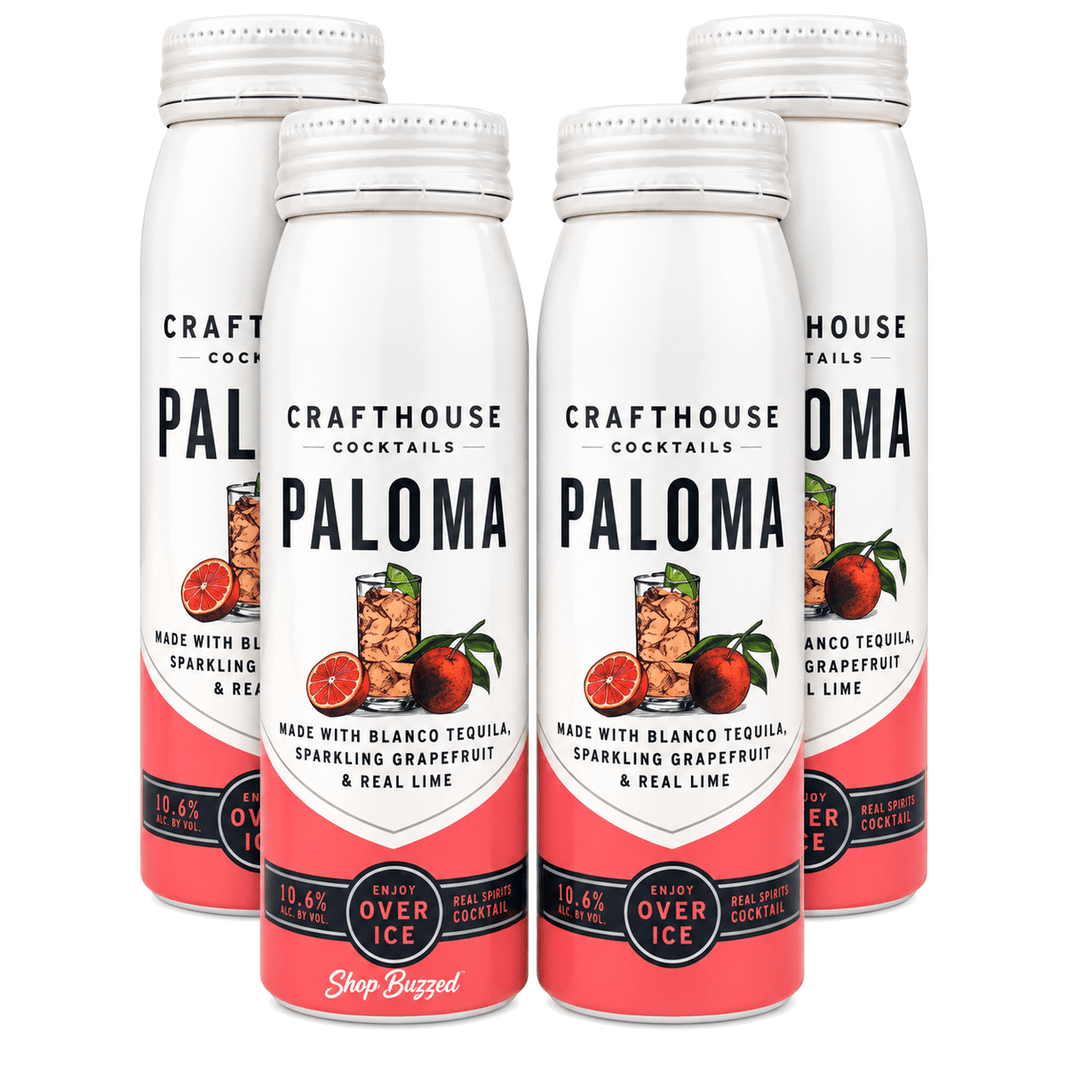 Crafthouse Cocktails Paloma 4pk 200ml - Shop Buzzed