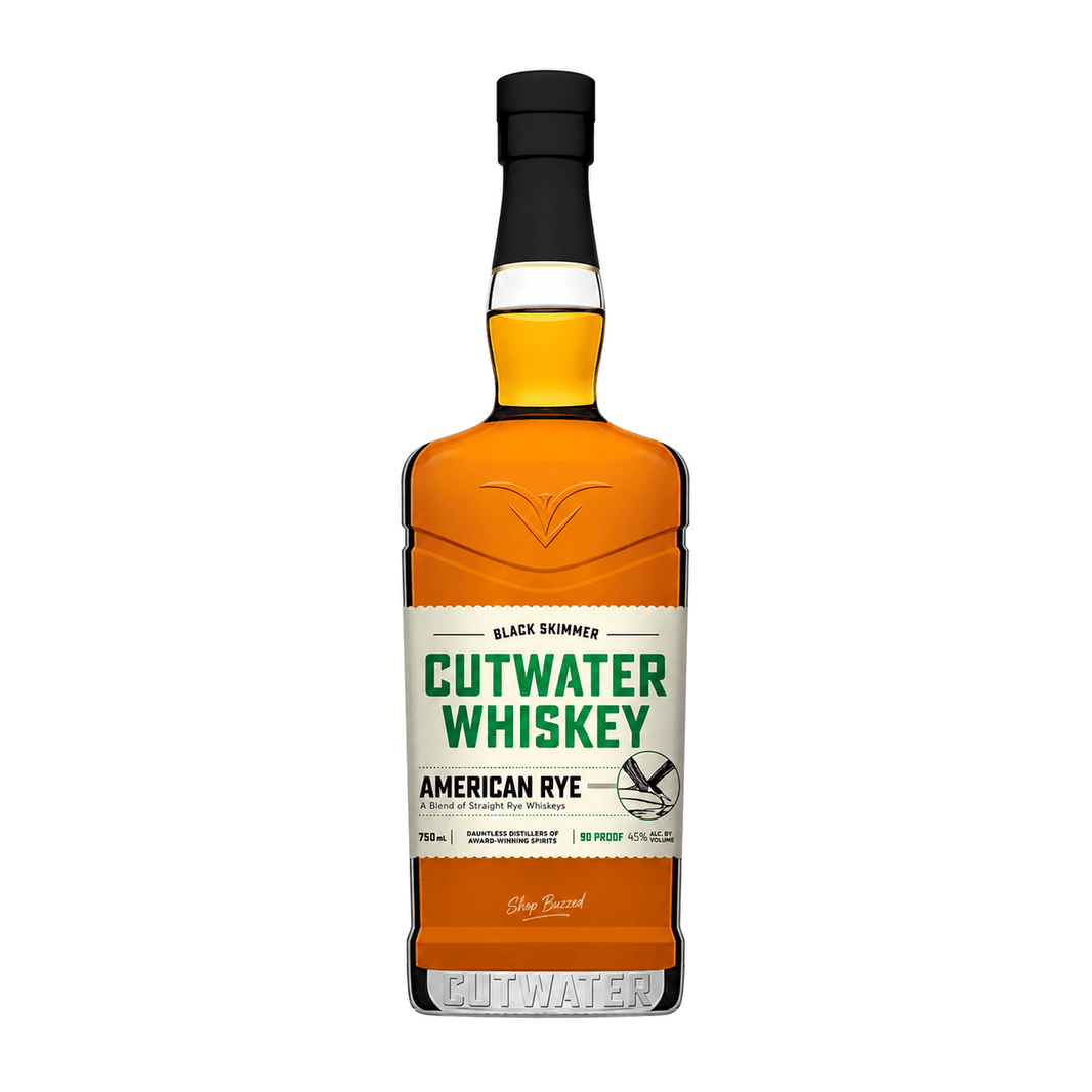 Cutwater Black Skimmer American Rye Whiskey 750ml - Shop Buzzed