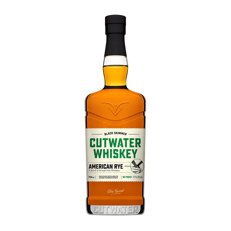 Cutwater Black Skimmer American Rye Whiskey 750ml - Shop Buzzed