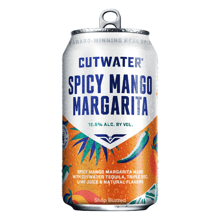 Cutwater Spicy Mango Margarita 4 Pack 355ml Cans - Shop Buzzed