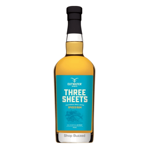Cutwater Three Sheets Spiced Rum 750 ML - Shop Buzzed