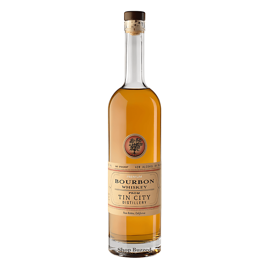 Tin City Premium Bourbon 750ml - Shop Buzzed