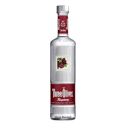 Three Olives Raspberry Vodka 750ml - Shop Buzzed