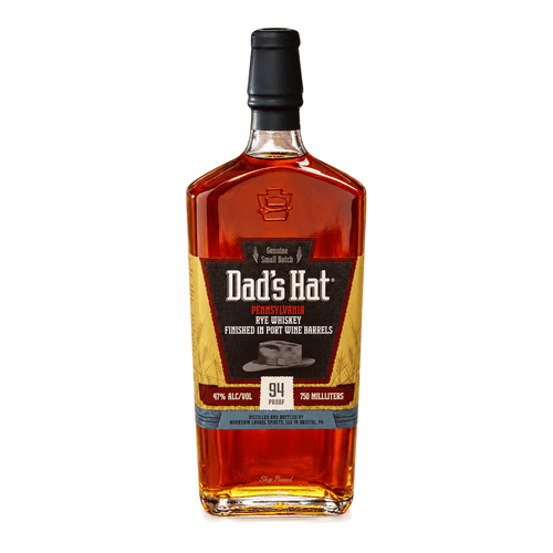 Dad’s Hat Port Wine Finish Pennsylvania Rye Whiskey 750ml - Shop Buzzed