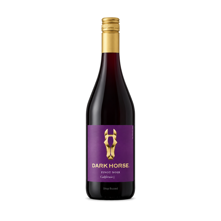 Dark Horse California Pinot Noir 750ml on a white background