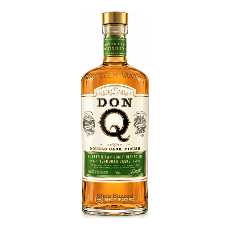 Don Q Double Aged Vermouth Cask Finish 750 ML - Shop Buzzed
