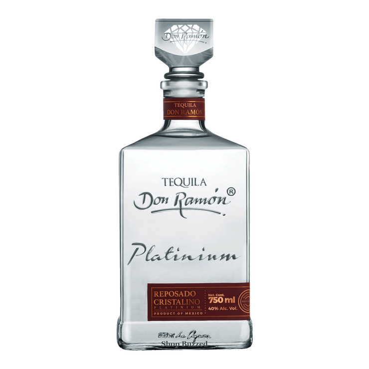 Don Ramón Platinium Cristalino Reposado Tequila 750ml - Shop Buzzed
