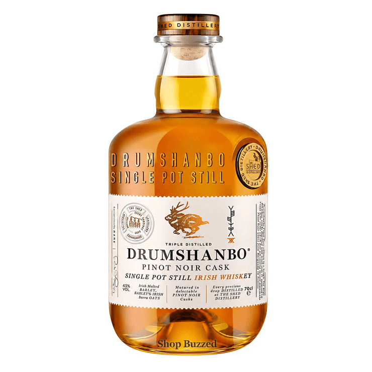 Drumshanbo Pinot Noir Cask Single Pot Still Irish Whiskey 700ml - Shop Buzzed