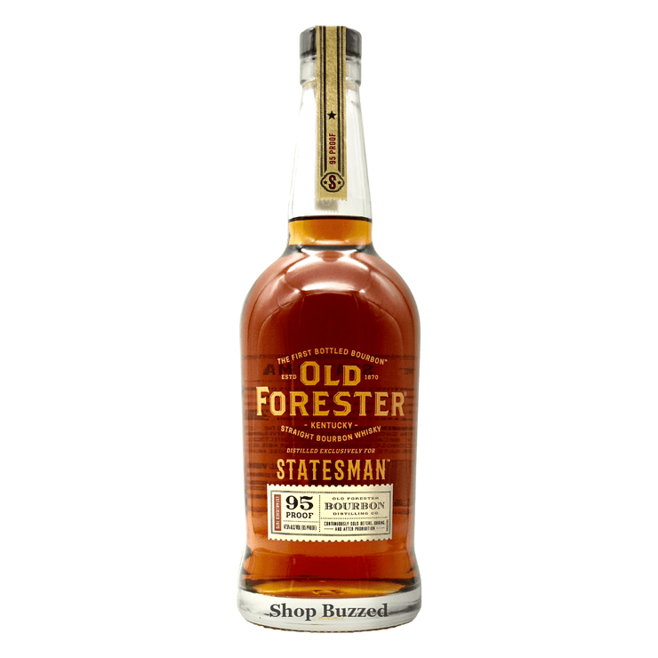 Old Forester Statesman Straight Bourbon Whiskey 750ml - Shop Buzzed
