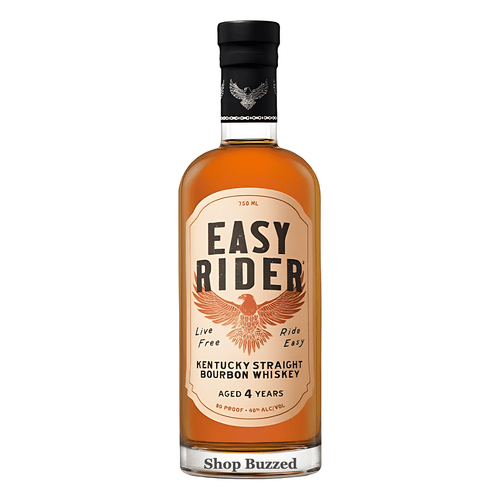 Easy Rider Kentucky Straight Bourbon Whiskey 4 year 750ml - Shop Buzzed