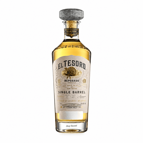 El Tesoro Reposado Single Barrel Limited Edition Tequila Hombre Barrel Select 750 ML - Shop Buzzed