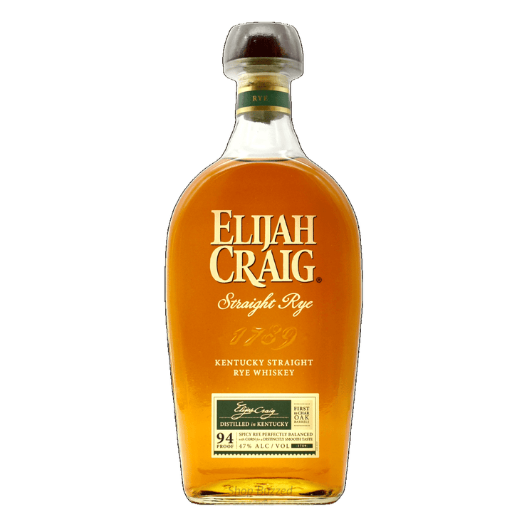Elijah Craig Straight Rye Whiskey 1.75L - Shop Buzzed