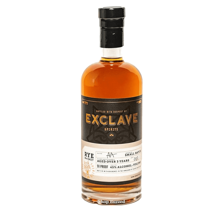 Exclave Spirits Small Batch 3 Year Rye Whiskey 750ml - Shop Buzzed