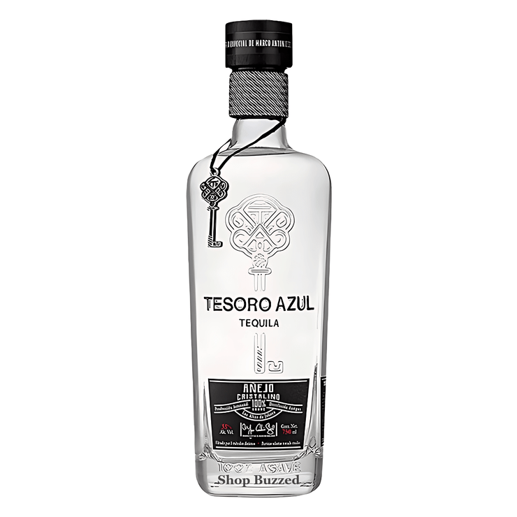 Tesoro Azul Anejo Cristalino Tequila 750ml - Shop Buzzed