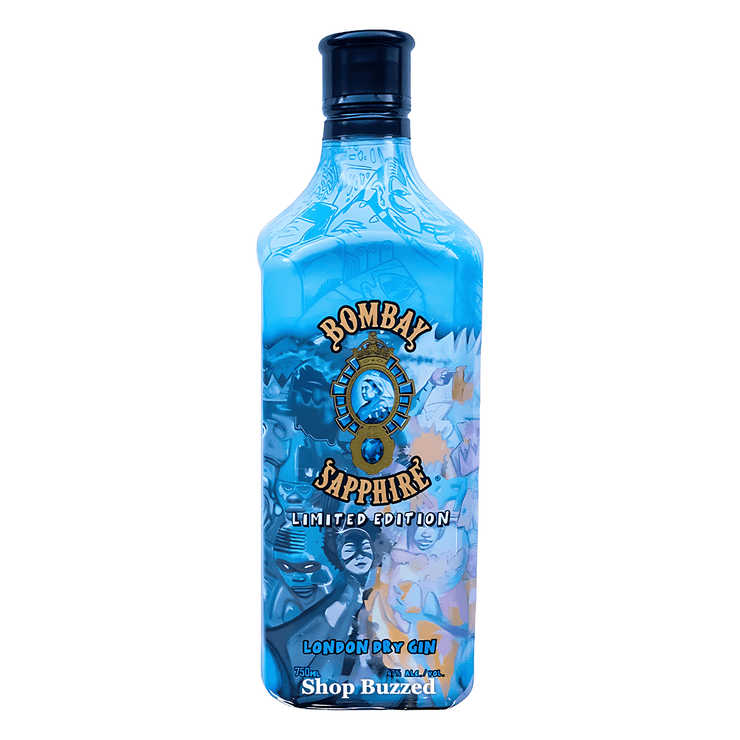 Bombay Sapphire Hebru Brantley X limited edition 750ml - Shop Buzzed