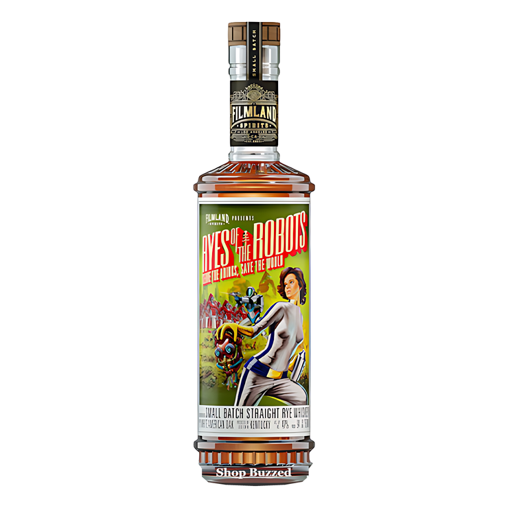 Filmland Spirits Ryes of The Robots Rye Whiskey 750ml - Shop Buzzed