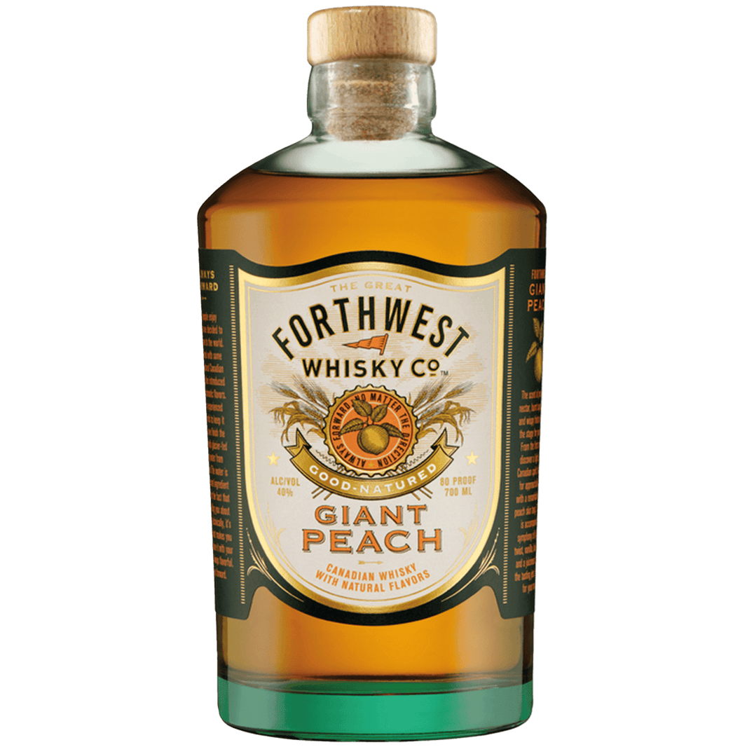 Forthwest Giant Peach Whisky 700ml - Shop Buzzed
