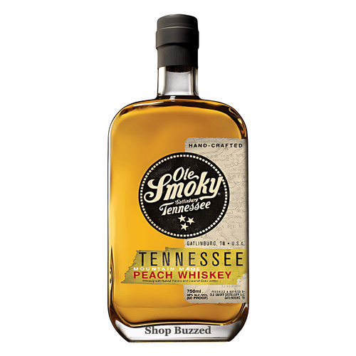 Ole Smoky Peach Tennessee Whiskey 750ml - Shop Buzzed