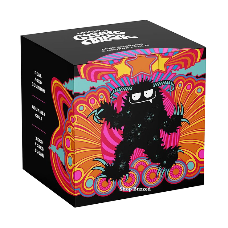 Grisly’s Cosmic Black Bourbon & Gourmet Cola Cocktail 4-Pack 4 x 355ml - Shop Buzzed