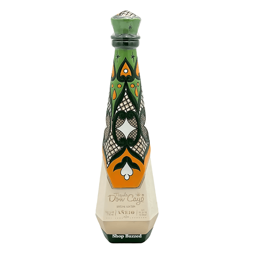 Don Cayo Anejo Tequila - Ceramic Green 750ml - Shop Buzzed