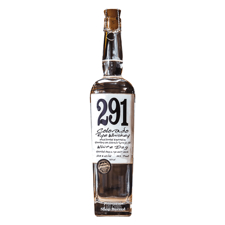 291 Colorado White Dog Rye Whiskey 750ml - Shop Buzzed