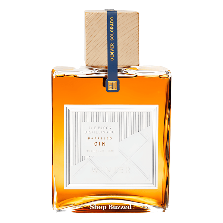 The Block Distilling Co Winter Barreled Gin 750ml - Shop Buzzed
