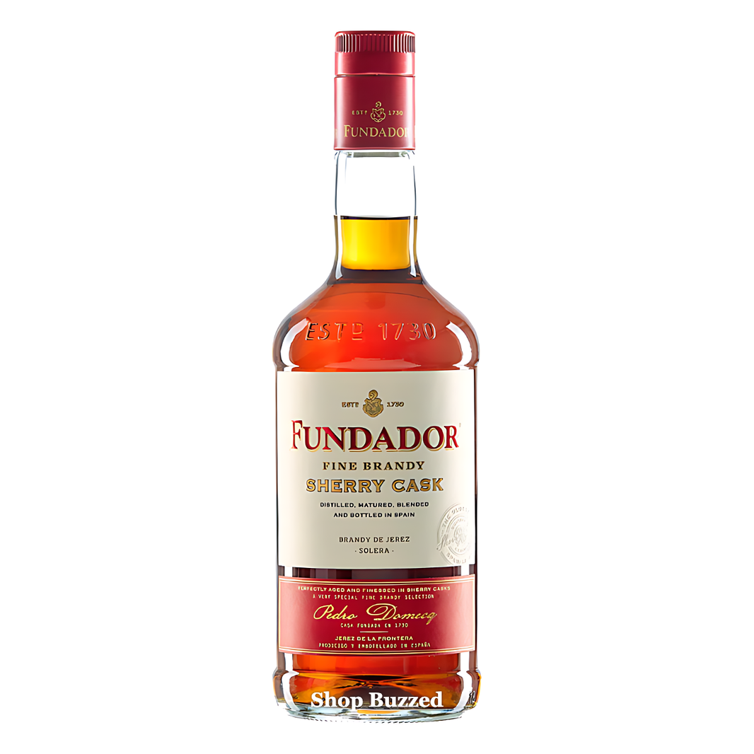 Fundador Sherry Cask Fine Brandy Solera Reserva 750ml - Shop Buzzed