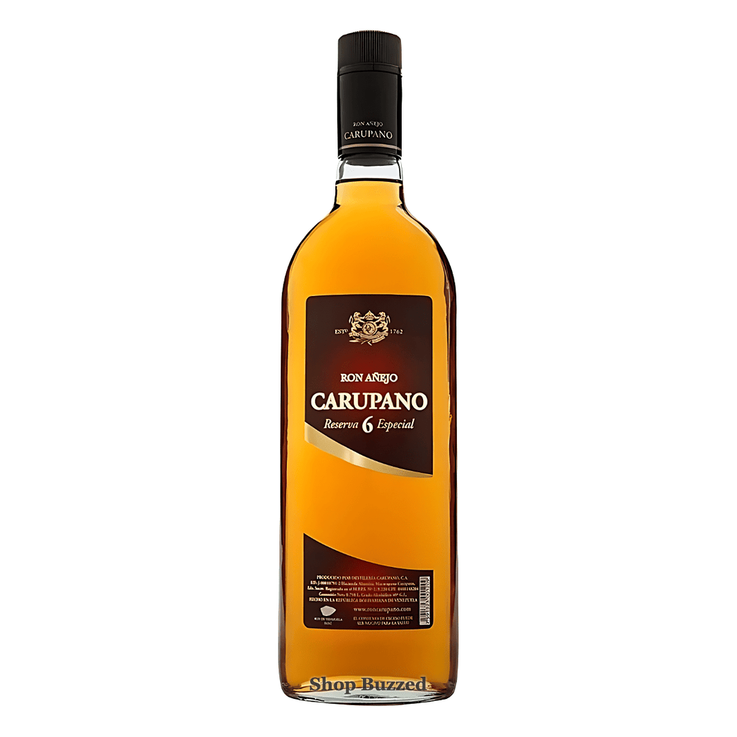 Ron Carupano Anejo Reserva Especial Oak Barrel 6 year 750ml - Shop Buzzed