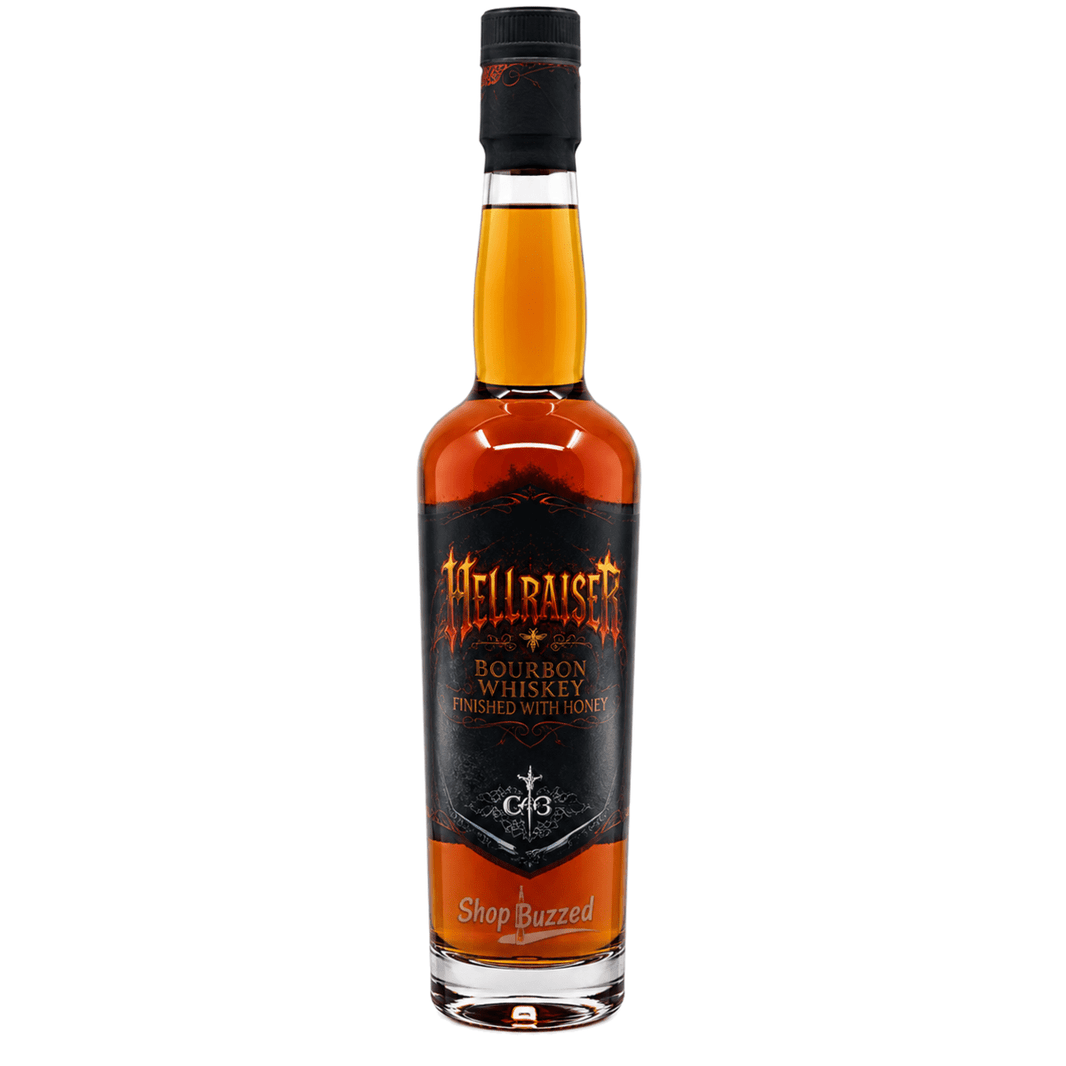 Hellraiser Bourbon Whiskey Finished with Honey 750 ml - Shop Buzzed