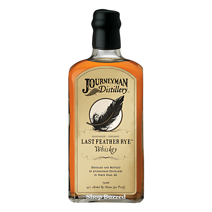Journeyman Distillery Last Feather Rye Whiskey 750ml - Shop Buzzed