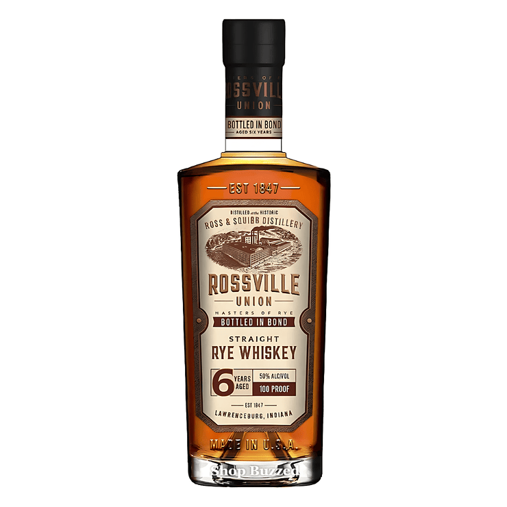 Rossville Union Bottled In Bond Rye 6yr 700ml - Shop Buzzed