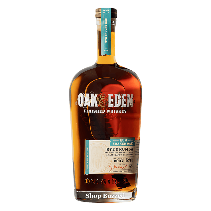 Oak & Eden Rye and Rumba 750ml - Shop Buzzed
