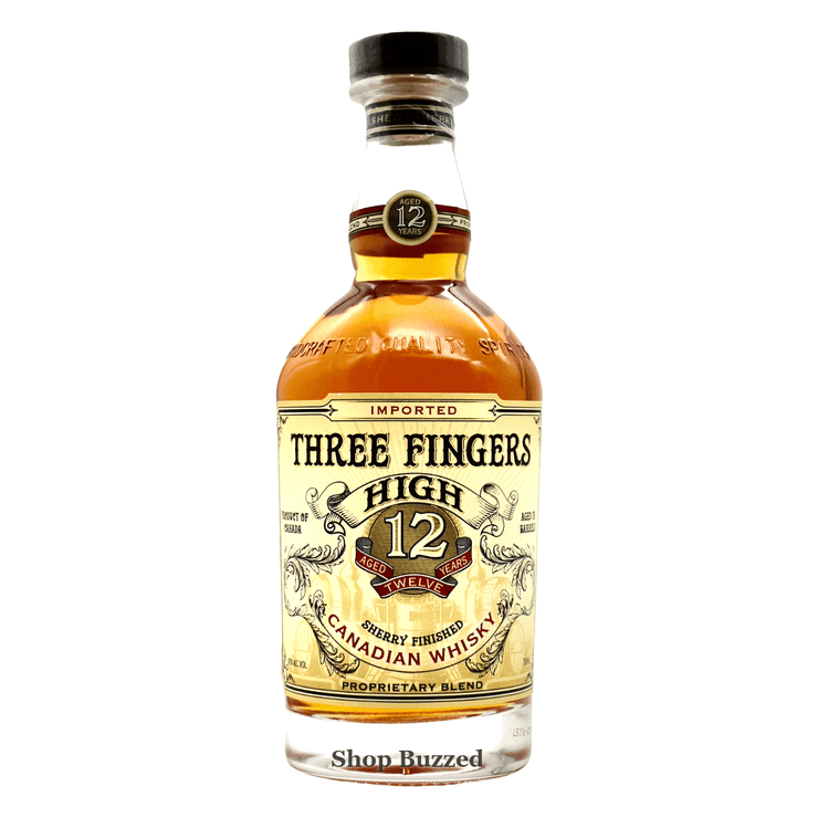 Three Fingers High 12 year 750ml - Shop Buzzed
