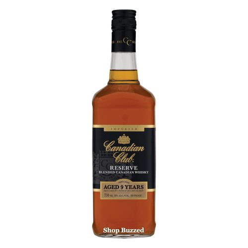 Canadian Club 9 Year Old Reserve Canadian Whisky 750ml - Shop Buzzed