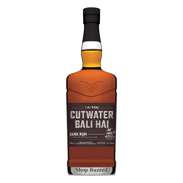 Cutwater Bali Hai Tiki Dark Rum 750ml - Shop Buzzed