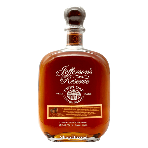 Jefferson's Reserve Twin Oak Custom Barrel Bourbon 750ml - Shop Buzzed