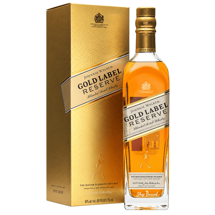 Johnnie Walker Gold Label Reserve Blended Scotch Whisky 750 ml - Shop Buzzed